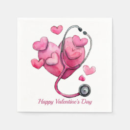 Healing Hearts Valentijnsontwerp Servet