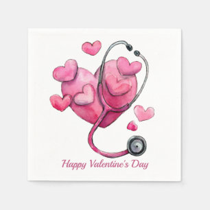 Healing Hearts Valentijnsontwerp Servet