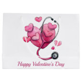 Healing Hearts Valentine Design Groot Cadeauzakje (Achterkant)