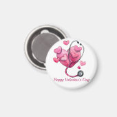 Healing Hearts Valentine Design Magneet (Voorkant / Achterkant)
