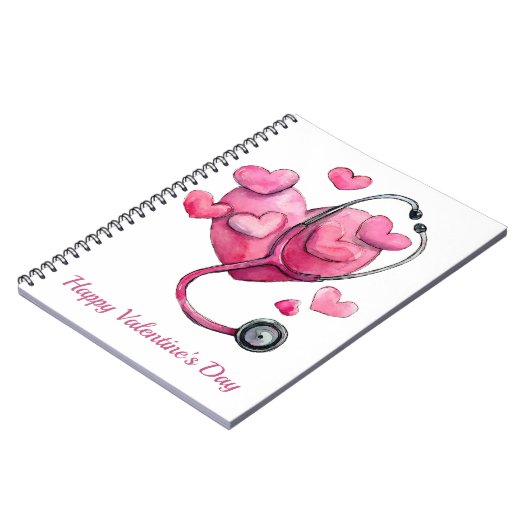 Healing Hearts Valentine Design Notitieboek (Linkerzijde)