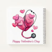 Healing Hearts Valentine Design Notitieboek (Achterkant)