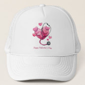 Healing Hearts Valentine Design Trucker Pet (Voorkant)