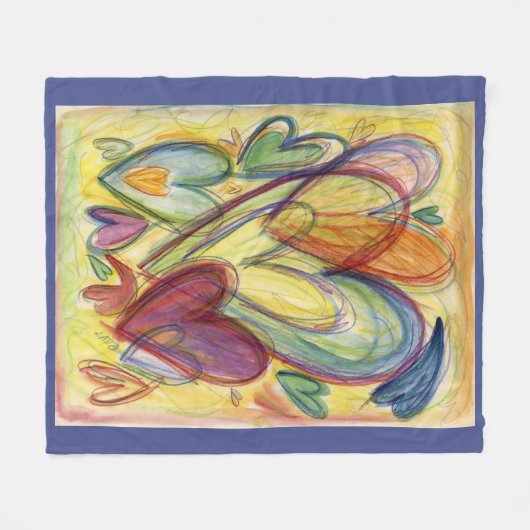 Healing Heft Custom Fleece Throw Blankets Blankets (Voorkant (Horizontaal))