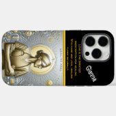Healing Hero: Een Nurse Practitioner in Golden Lig Case-Mate iPhone Case (Achterkant (horizontaal))