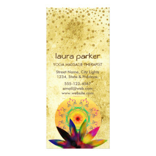 Healing Holistic Health van de Waterverf van de Lo Reclamekaart