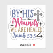 Healing & Hope Bijbelvers Sticker (Vel)