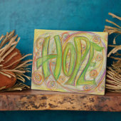 Healing Hope Inspirerend Word Art Print Plaques Fotoplaat (Zijkant)