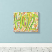 Healing Hope Word Art Painting Wrapped Canvas Art (Insitu (Houten vloer))