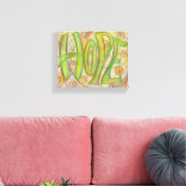 Healing Hope Word Art Painting Wrapped Canvas Art (Insitu (Woonkamer))