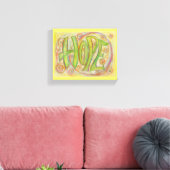 Healing Hope Word Art Painting Wrapped Canvas Art Afdruk (Insitu (Woonkamer))