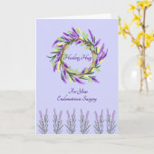 Healing Hugs Kaart for Endometriosis Surgery (Gele Bloem)
