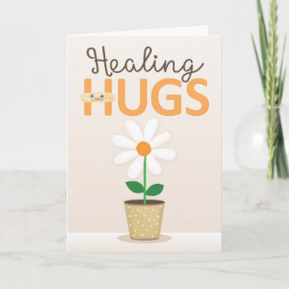 Healing Hugs krijgen goed met Bandage en Bloem Kaart