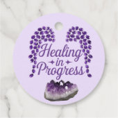 Healing In Progress Innerlijke Vrede Laden Bedankjes Labels (Achterkant)
