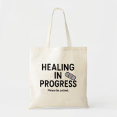 Healing in uitvoering – Canvas tas (Voorkant)