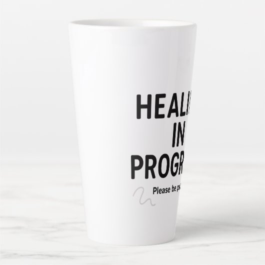 Healing in uitvoering – Mok (Voorkant)