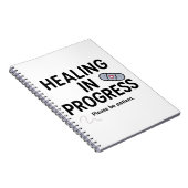 Healing in uitvoering – Tijdschrift Notitieboek (Rechterzijde)