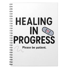 Healing in uitvoering – Tijdschrift Notitieboek