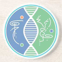 Healing Inner Circle Symbool op Stone Onderzetter