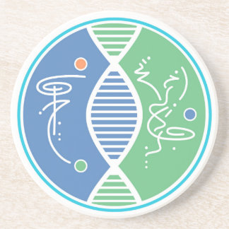 Healing Inner Circle Symbool op Stone Onderzetter