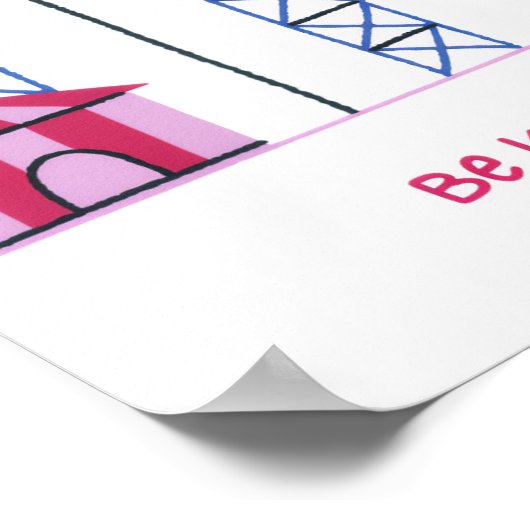 'Healing Isn't Linear' Health Awareness Poster  (Hoek)