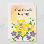 Healing Journey Card – Therapist Appreciation Bedankkaart (Voorkant)