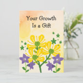 Healing Journey Card – Therapist Appreciation Bedankkaart (Staand voorkant)