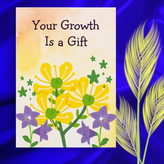 Healing Journey Card – Therapist Appreciation Bedankkaart
