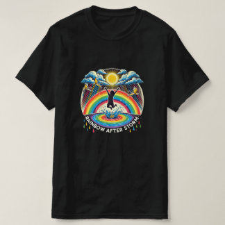 Healing Journey: Regenboog van Hoop T-shirt