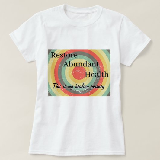 Healing Journey T-shirt (Design voorkant)