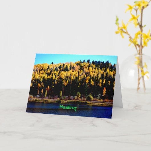 Healing Kaart (Gele Bloem)