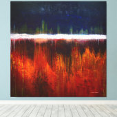 Healing Kleuren Kunsttherapie Galerij-kwaliteit Gi Canvas Afdruk (Insitu (Houten vloer))