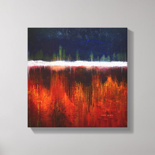 Healing Kleuren Kunsttherapie Galerij-kwaliteit Gi Canvas Afdruk (Voorkant)