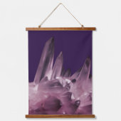 Healing Kristallen Amethist Edelstenen Hangend Wandkleed (Voorkant)