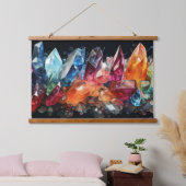 Healing Kristallen Juwelen Edelstenen Hangend Wandkleed (Slaapkamer)