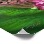 Healing Lotus - Crown Chakra Art Poster/Print Poster (Hoek)