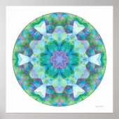 Healing Mandala 10 Poster (Voorkant)