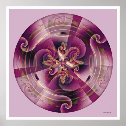 Healing Mandala 11 Poster (Voorkant)