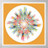 Healing Mandala 2 Poster (Voorkant)