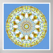 Healing Mandala 8 Poster (Voorkant)
