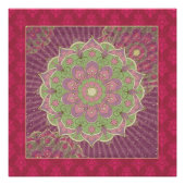 Healing Mandala - Poster (Voorkant)