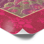 Healing Mandala - Poster (Hoek)