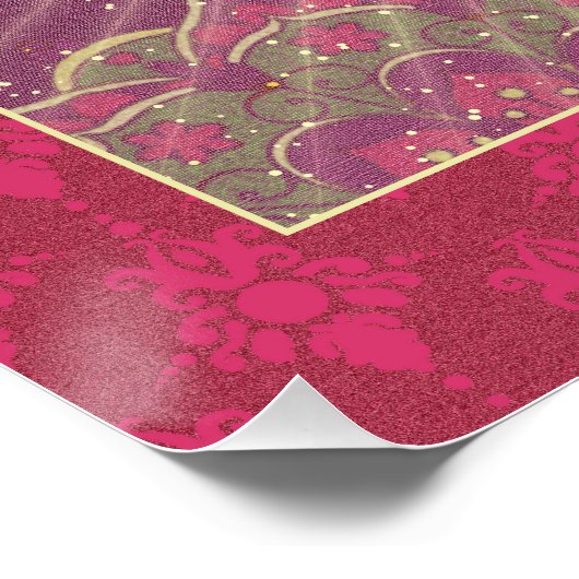 Healing Mandala - Poster (Hoek)