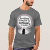 Healing Misty Art – Minimalist Self-Care T-shirt (Voorkant)