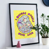 Healing Moederdag Kleurend Poster