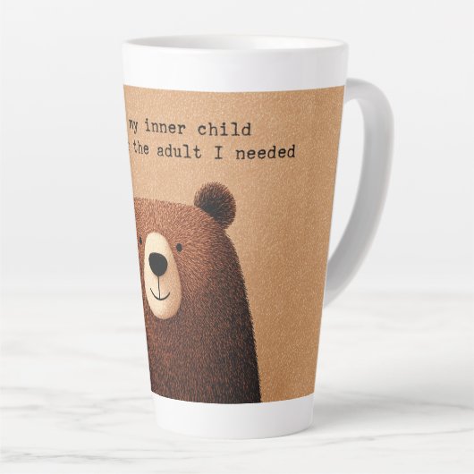 "Healing my inner child" Latte Mok (Rechterhoek)