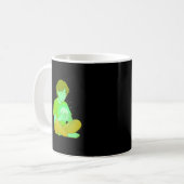 Healing Myself Slowly • Aesthetic Self-Soothe Art  Koffiemok (Voorkant links)