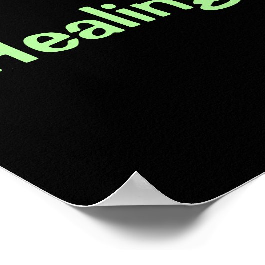 Healing of Abuse Mandala Inspirerend Poster (Hoek)