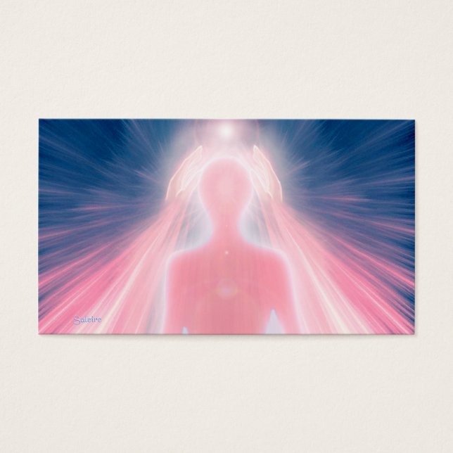 Healing of Angels Visitekaartjes (Voorkant)