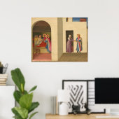 Healing of Palladia - Fra Angelico Fine Art Poster (Thuiskantoor)